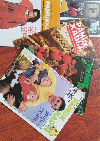 eskilerden Pamukbank pamuk kadın Dergisi Seti 12 adet dergi - Görsel 2