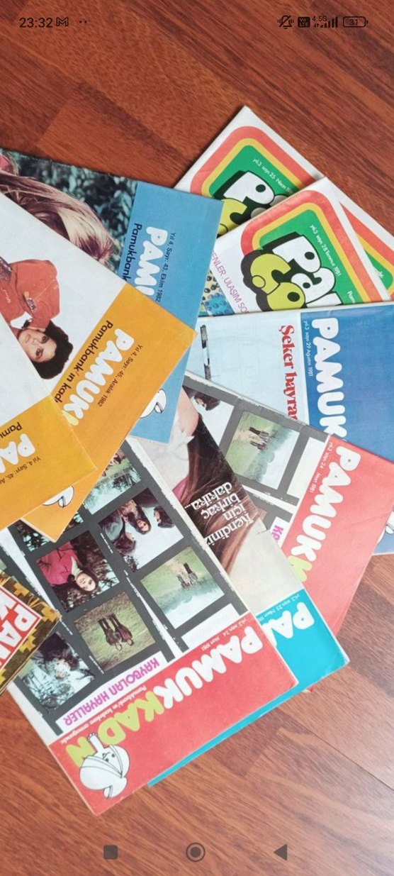 eskilerden Pamukbank pamuk kadın Dergisi Seti 12 adet dergi - Görsel 3