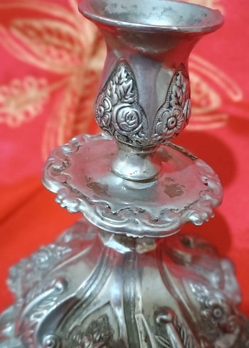 eskilerden ağır 16 cm kaplama şamdan - Görsel 3