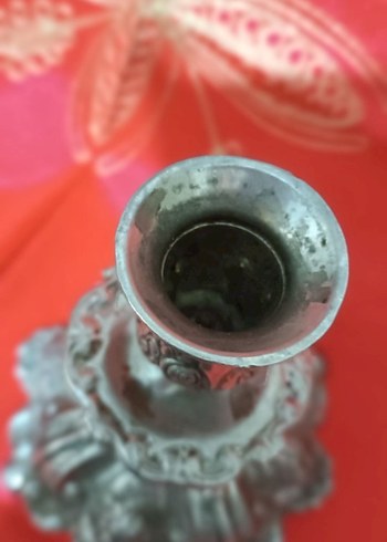 eskilerden ağır 16 cm kaplama şamdan - Görsel 5