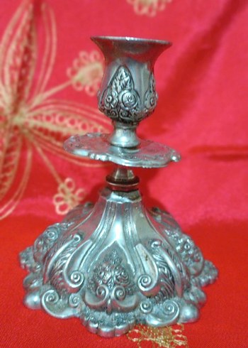 eskilerden ağır 16 cm kaplama şamdan - Görsel 2