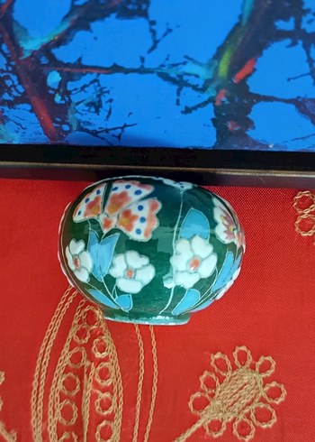 eskilerden 7 cm çini kuresel obje - Görsel 5