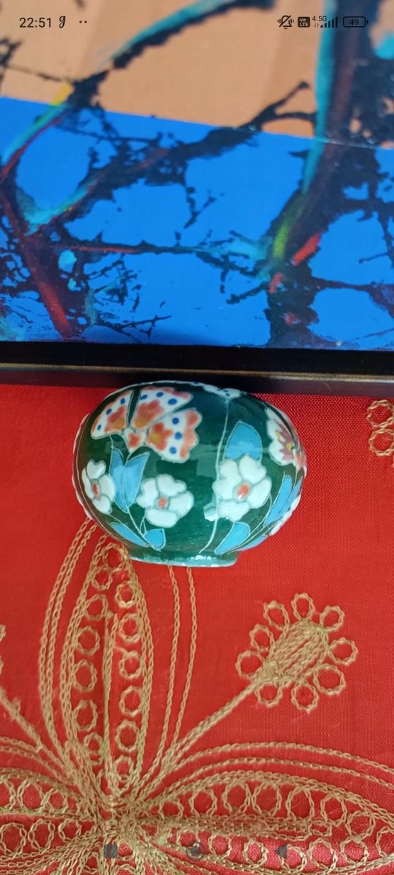 eskilerden 7 cm çini kuresel obje - Görsel 5