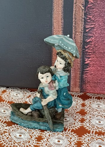 Diğer Pastel renklerde Çocuk Figürlü biblo