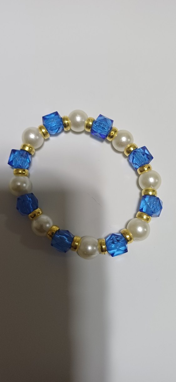 Renkli Boncuklu Kadın Bileklik - Görsel 5