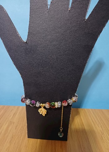 Boncuklu Çok Renkli Bohem Bileklik - Görsel 2