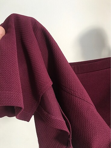 m Beden bordo Renk KOTON