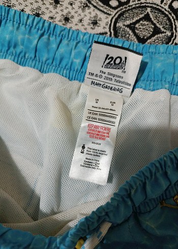 Renkli Bağcıklı Erkek Mini Mayo Şort - Görsel 4