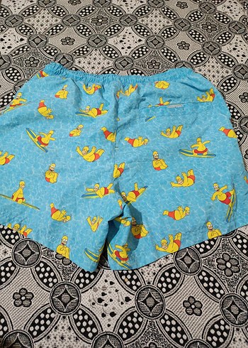 Renkli Bağcıklı Erkek Mini Mayo Şort - Görsel 6