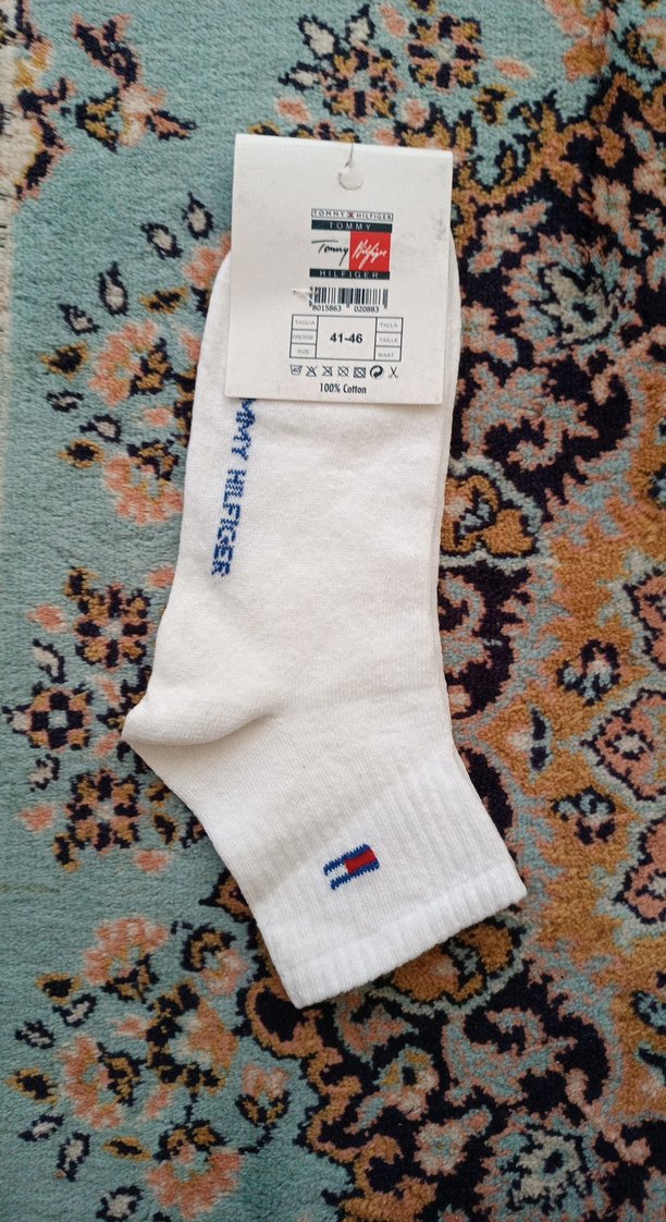 Tommy Hilfiger ErkekBeyaz Çorap - Görsel 2