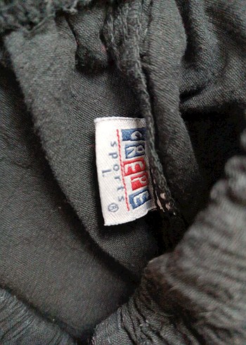 Kadın Siyah Rahat Kesim Keten Pantolon - Görsel 2