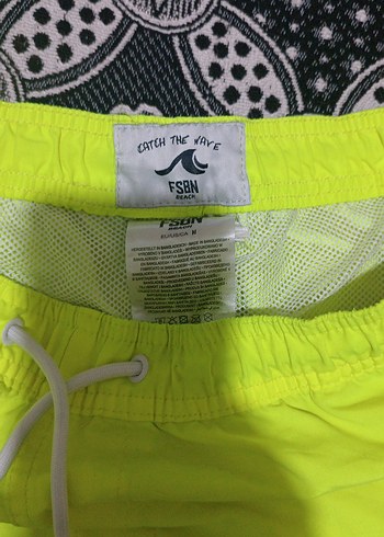 Sarı Mini Erkek Deniz Şortu - Görsel 2