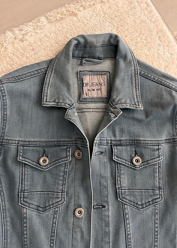 Erkek denim kot Ceket - Görsel 2