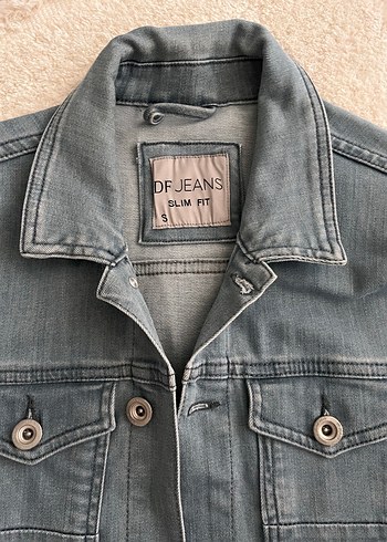 Erkek denim kot Ceket - Görsel 4