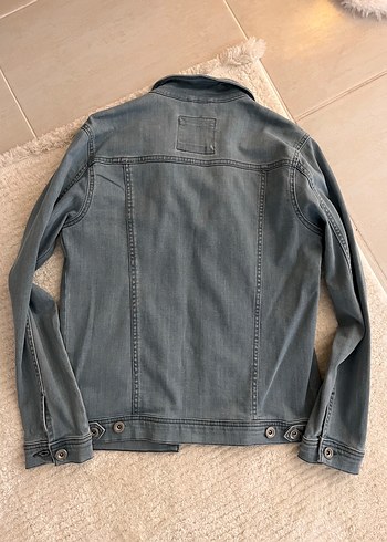 Erkek denim kot Ceket - Görsel 5