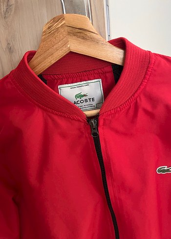 Kırmızı Erkek  Fermuarlı Ceket - Görsel 3