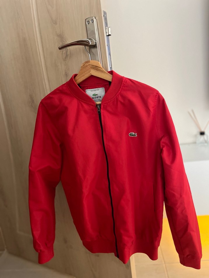 Kırmızı Erkek  Fermuarlı Ceket - Görsel 2