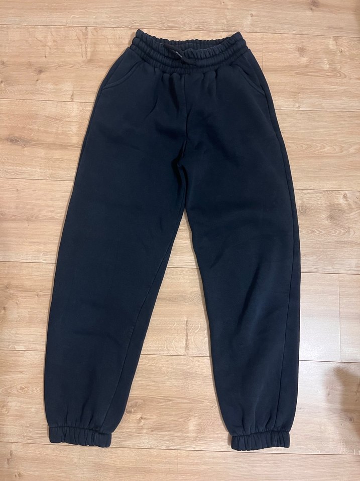 Siyah Rahat Kesim Kadın Eşofman Altı - Görsel 2