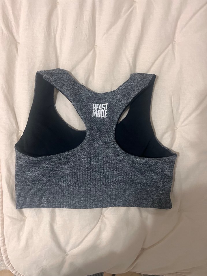 Gri Spor Sütyeni - Görsel 2