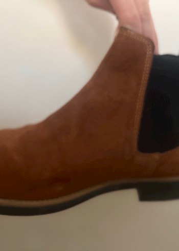 Kahverengi Süet Erkek Bot - Görsel 5