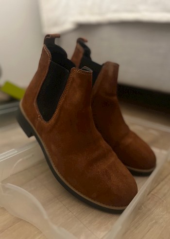 Kahverengi Süet Erkek Bot - Görsel 2