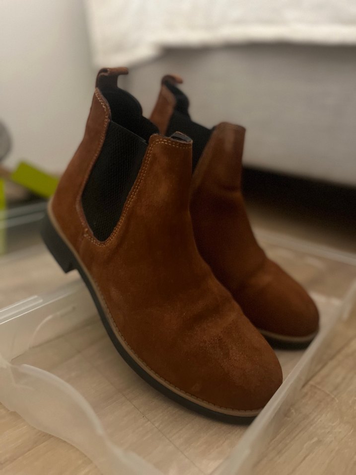 Kahverengi Süet Erkek Bot - Görsel 2