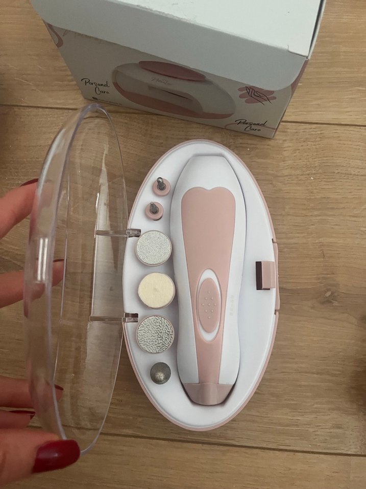 2 Li Pastel Pembe Elektrikli Tırnak Seti - Görsel 3