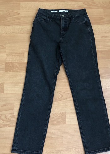 Kadın Gri Regular Fit Kot Pantolon