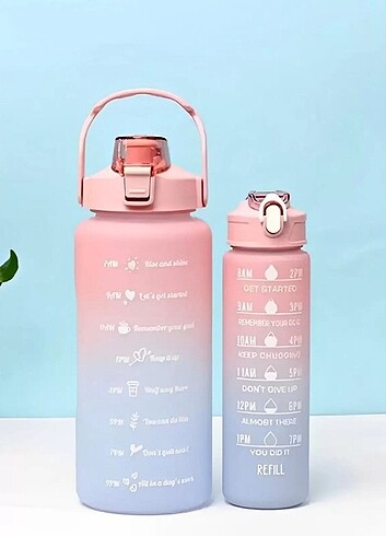 2 li motivasyon sulukları 2 lt ve 900 ml birlikte 