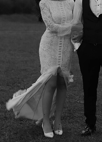 s Beden Pierre Cardin nişan ve nikah elbisesi