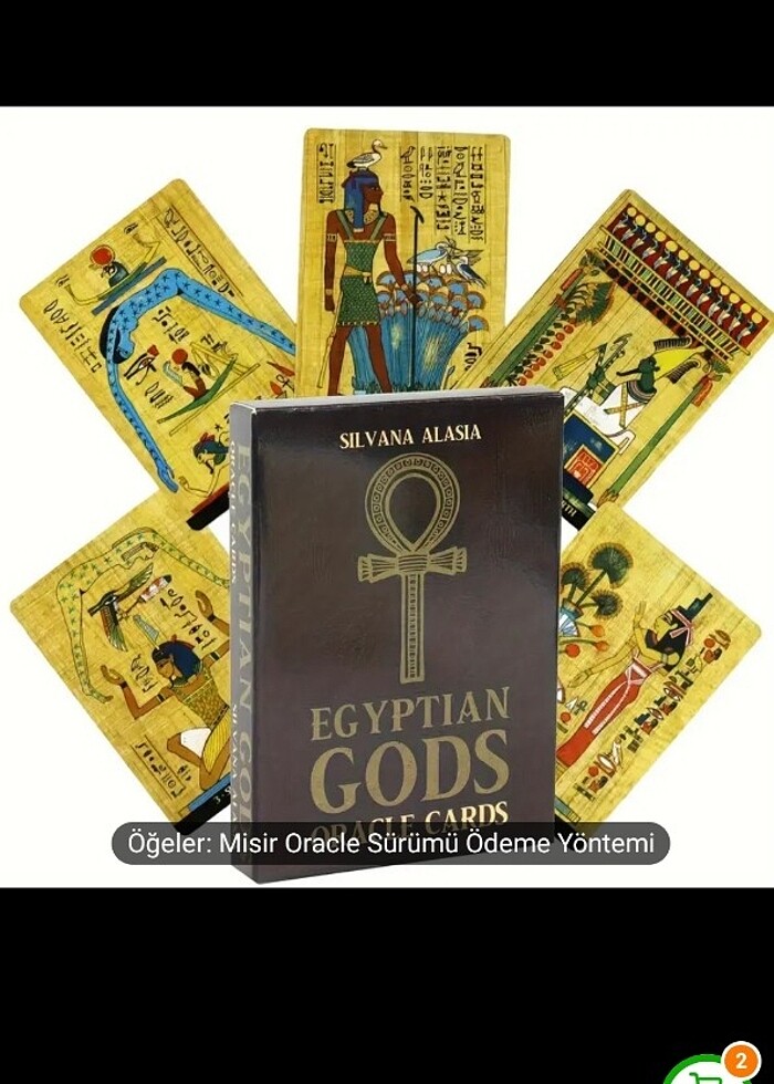 Tarot Mısır Oracle Kartları - Görsel 3