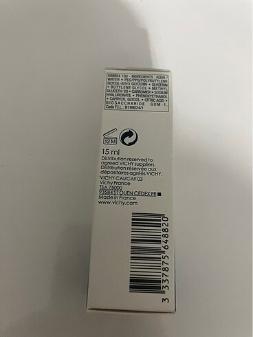 Beden Vıchy mineral 89 15 ml