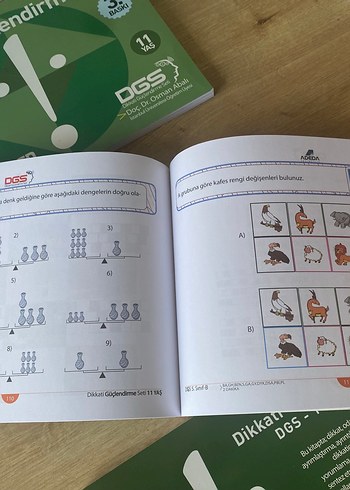 Dikkat güçlendirme seti 11 yaş