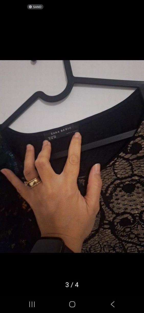 Zara basic elbise tunik - Görsel 3