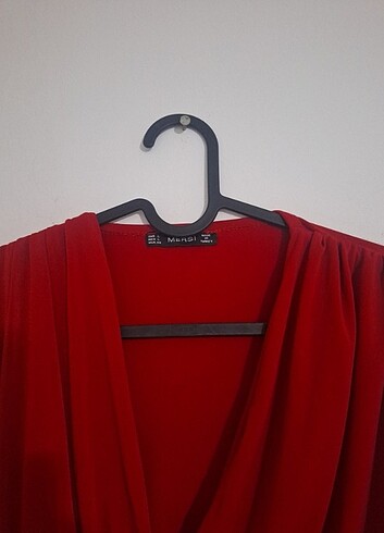 Diğer Kirmizi crop bluz