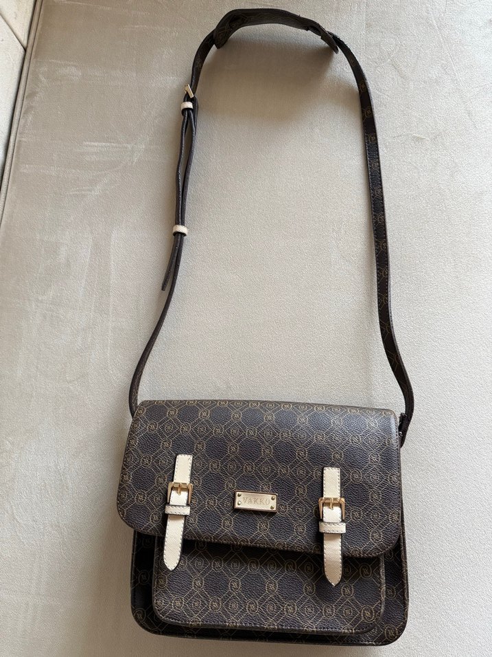 Kahverengi Deri Kadın Çanta - Görsel 3