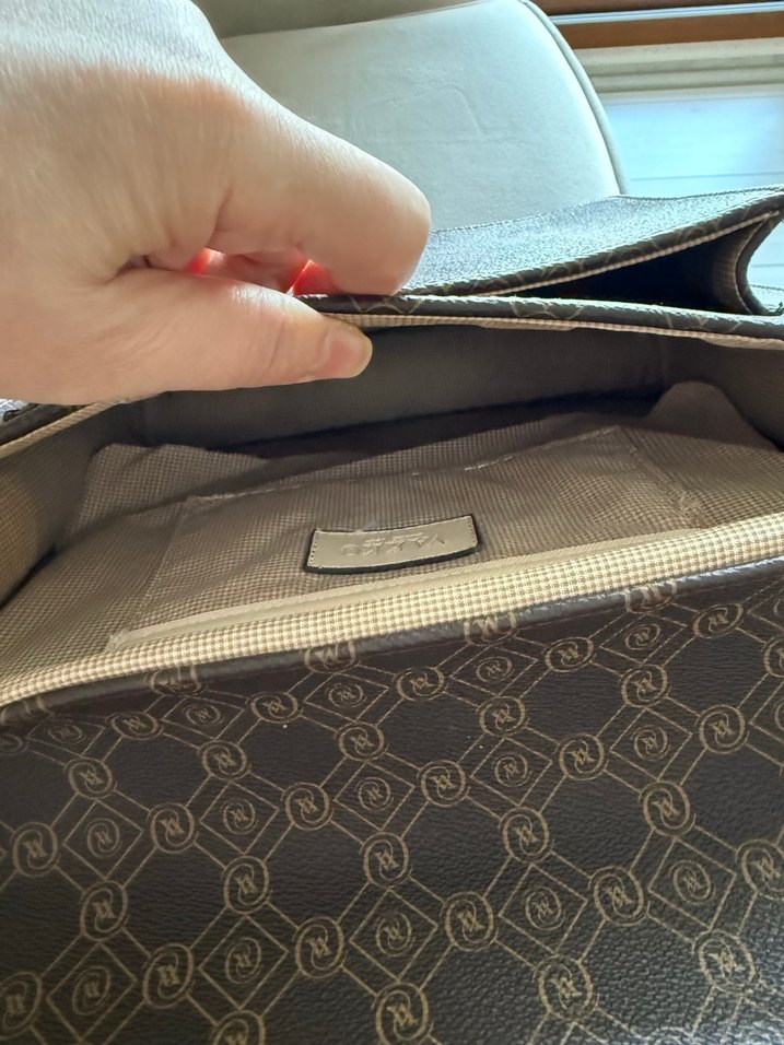 Kahverengi Deri Kadın Çanta - Görsel 5