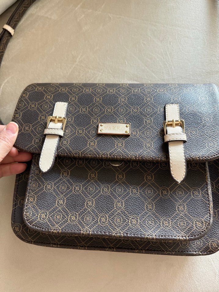 Kahverengi Deri Kadın Çanta - Görsel 4