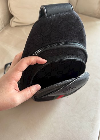 Siyah omuz çantası - Görsel 5