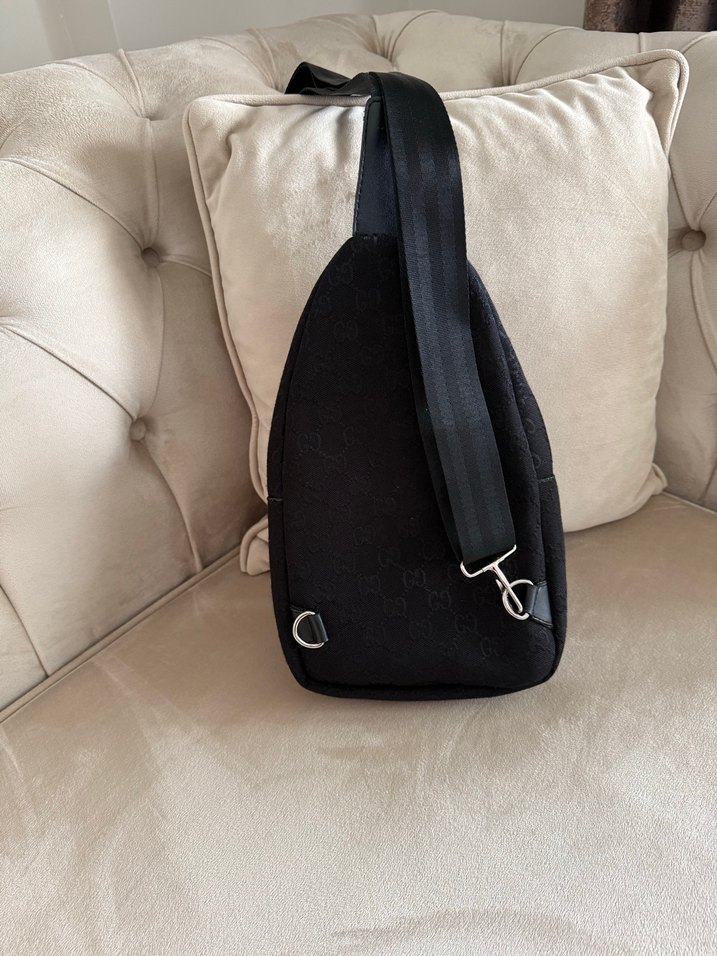 Siyah omuz çantası - Görsel 3