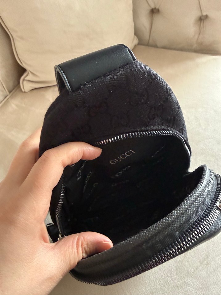 Siyah omuz çantası - Görsel 4