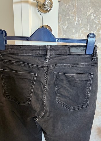 Gri Kadın Denim Pantolon - Görsel 5