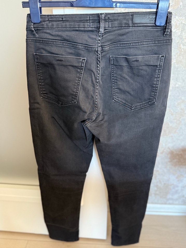 Gri Kadın Denim Pantolon - Görsel 4