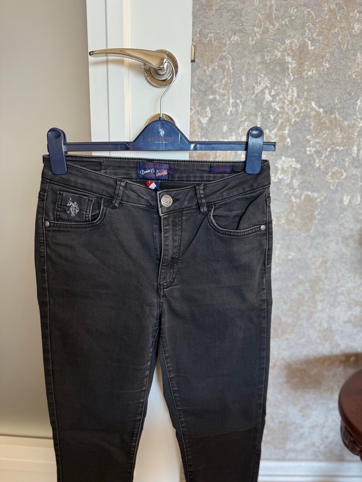 Gri Kadın Denim Pantolon - Görsel 3