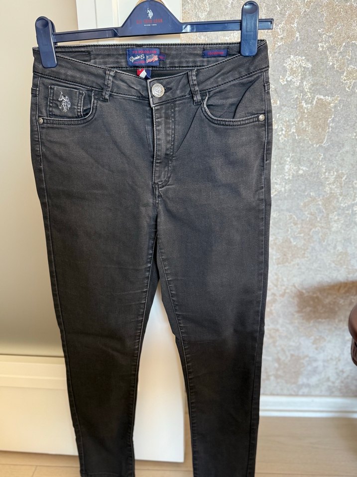 Gri Kadın Denim Pantolon - Görsel 2