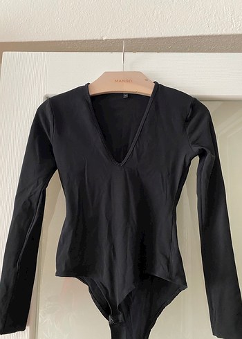 Siyah Çıtçıtlı Kadın Body