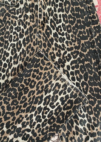 Leopar Desenli Pantolon - Görsel 3