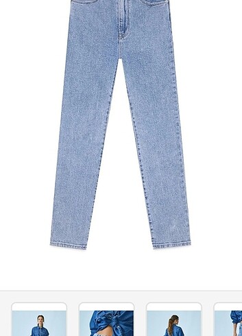 Stradivarius mom jean - Görsel 5