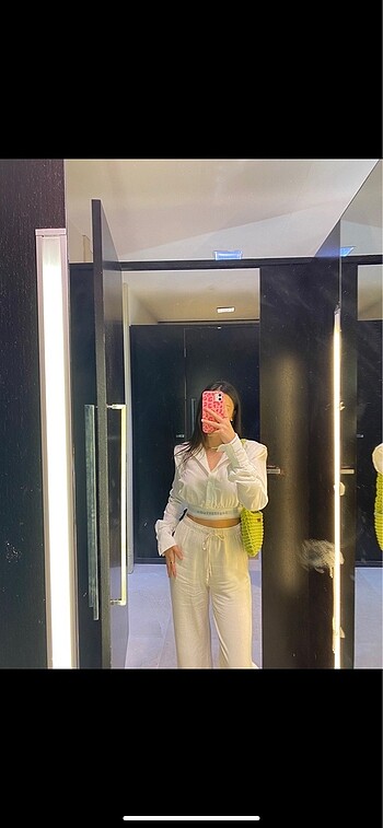 Stradivarius keten pantolon