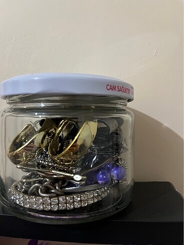 swarovski takı kavanozu